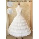 Sentaro Frost Sugar Fishbone Regulable Petticoat with Multiple Length Options(Reservation/Full Payment Without Shipping)